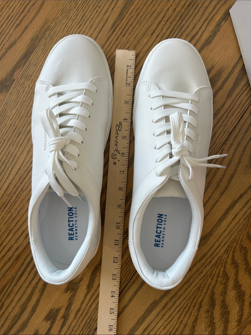 Reaction Kenneth Cole Javon Low-top sneaker, Ivory, size 12, NIB - Picture 10 of 10